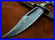 1-of-a-Kind-Custom-Made-Damascus-Steel-Stag-Horn-Rambo-Hunting-Bowie-With-Sheath-01-zuh