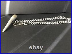 100 % Authentic Gianfranco Ferre Chain with Horn Necklace or Bag accessories