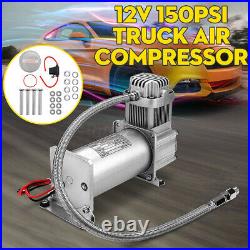 150 PSI Air Compressor for Car Truck Train Horns Bag Suspension with 1/4'' Hose
