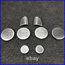 16PCS For BMW X6 F16 Tweeter Cover Doors Decorative Horn Mounts with Speakers