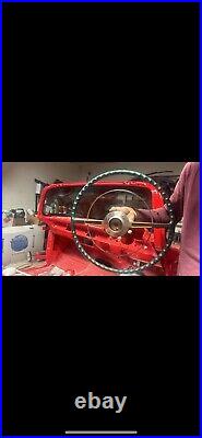 1954 18 Chevrolet STEERING WHEEL WITH HORN RING WITH GOLD Chevrolet. Original
