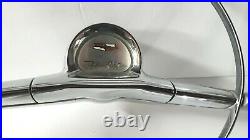 1957 Chevy Belair Steering Wheel With Horn Button & Ring Vintage Original SS3