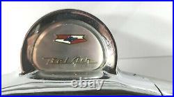 1957 Chevy Belair Steering Wheel With Horn Button & Ring Vintage Original SS3