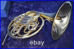 1964 Elkhart Conn 6D Double French Horn with Case and Mouthpiece