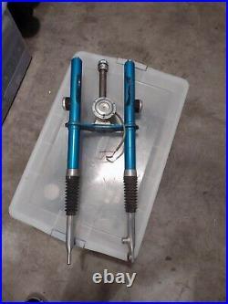 1970 front end shocks blue with silver tag horn