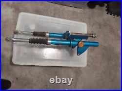 1970 front end shocks blue with silver tag horn