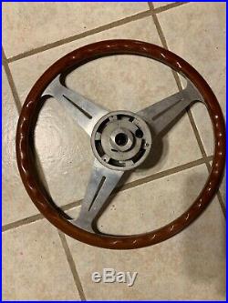 1971 Rolls Royce Silver Shadow Steering Wheel with Horn Button