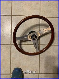 1971 Rolls Royce Silver Shadow Steering Wheel with Horn Button