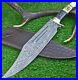 21-Custom-Handmade-Damascus-Steel-Hunting-Knife-Large-Bowie-Knife-Stag-Handle-01-pd