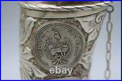 50 Year Cessna Silver Horn Cup With Spoon (ao5008430)