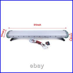 52 Inch 96-LED Light Emergency Beacon Warn Light Bar Tow Truck Response Strobe