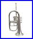 AMAZING-Flugel-Horn-4-Valve-NICKEL-Bb-Pitch-with-Hard-Case-Mouthpiece-By-M-J-01-xx