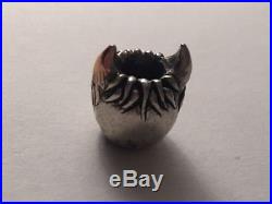 Aca Kreations and endangered trolls SILVER with ROSE GOLD horn ONE BEAD SOLD OUT