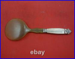 Acanthus by Georg Jensen Sterling Silver Caviar Server HH with Horn 8 Serving