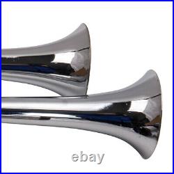 Air Horn Dual Trumpet With Air Compressor For Car Train Trunk 150dB+ New