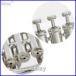 Alto Horn Eb Nickel Silver Plated Mouthpiece Stainless Steel Piston with Gig Bag