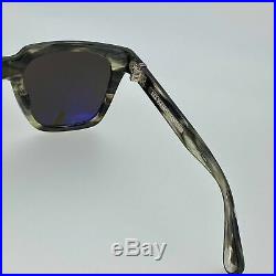 Ann Demeulemeester Sunglasses CAT 3 Oversized Brown Horn with Green Lenses 925 S