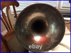 Antique (1923-24) MARTIN ELKHART HANDCRAFT French Horn / MELLOPHONE with Case