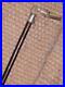 Antique-Bovine-Horn-Lurcher-Whippet-Hunting-Dog-Walking-Stick-Cane-Silver-Collar-01-xy