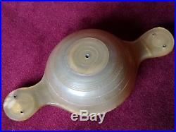 Antique Scottish Horn & Silver Whisky Quaich Bowl inset with Citrine SGUAB ASI