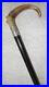 Antique-Walking-Stick-Cane-Bovine-Horn-Crook-Hallmarked-1910-Silver-London-01-pv