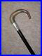 Antique-Walking-Stick-Cane-With-Bovine-Horn-Crook-Handle-H-m-Silver-Collar-86cm-01-cxt