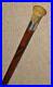 Antique-Walking-Stick-Cane-With-Hallmarked-Silver-Collar-1918-Bovine-Horn-Top-01-rqs