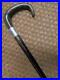 Antique-Walking-Stick-With-H-m-Silver-Collar-Chester-1887-Bovine-Horn-Handle-01-cmh