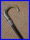 Antique-Walking-Stick-With-H-m-Silver-Collar-London-1923-Bovine-Horn-Handle-01-uoai