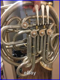 Atkinson NN508 Double French Horn with detachable bell and case