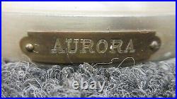 Aurora Goddess of the Dawn With Renewing Horn Statue Sculpture Silver Bronze 24