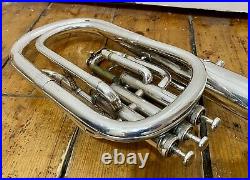 BESSON & Co. Antique Brass Tenor Horn Class A Prototype With Hard Shell Case
