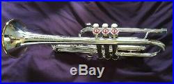 BLESSING SUPER ARTIST CORNET (TRUMPET) PROFESSIONAL, AMAZING HORN with CASE