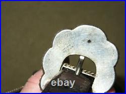 BROKEN HORN Weanling Sz Western SMS Show HalterSTERLING SILVER with BLUE STONES