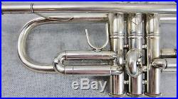 Bach Stradivarius 37 ML PRO Silver Trumpet Professional Horn With Case 1983