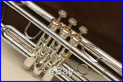 Bach Stradivarius Pro Trumpet in Bb with 239 CL Bell Professional Horn SILVER