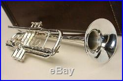 Bach Stradivarius Pro Trumpet in Bb with 239 CL Bell Professional Horn SILVER