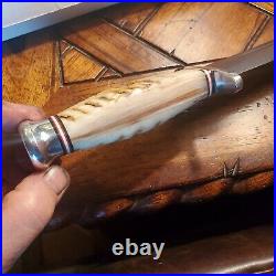 Bark River Teddy II Sheep Horn A2 WithLeather Sheath With Box First Production Run