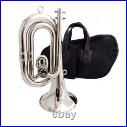 Bb trumpet Spanish horn brass with lacquered silver nickel plating instrument
