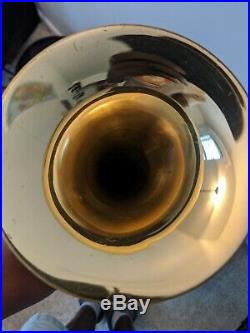 Beautiful 1972 CONN CONNQUEST 77B Trumpet Excellent Horn With Case