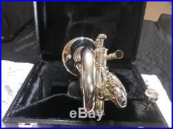 Benge Pocket Trumpet Excellent Condition with Original case Beautiful Horn
