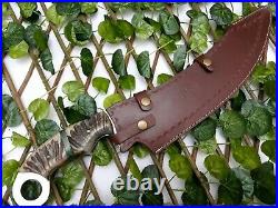 Best Hunting Knife With Customized D2 Steel, Ram Horn, And Krambit Blade