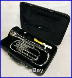 Bestler 3 Valve Baritone Horn / Euphonium with Mouthpiece & Case with Key