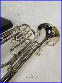 Bestler 3 Valve Baritone Horn / Euphonium with Mouthpiece & Case with Key
