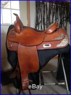 Big Horn 16 Western Saddle With Montana Silver