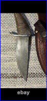 Big Horn Sheep Knife Custom Made