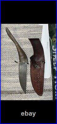 Big Horn Sheep Knife Custom Made