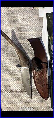 Big Horn Sheep Knife Custom Made