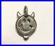 Bill-Wall-Leather-Happy-Face-with-Horns-Sterling-Silver-Pendant-with-Pouch-Unused-01-ahw