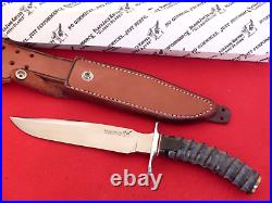 Blackjack Knives EFFINGHAM RARE Impala horn 1-7 MIB fixed blade knife